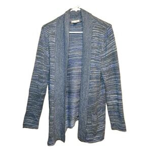 White Stag Women Sweater Cardigan Blue/Black Combo‎ Color Size Medium(8-10)